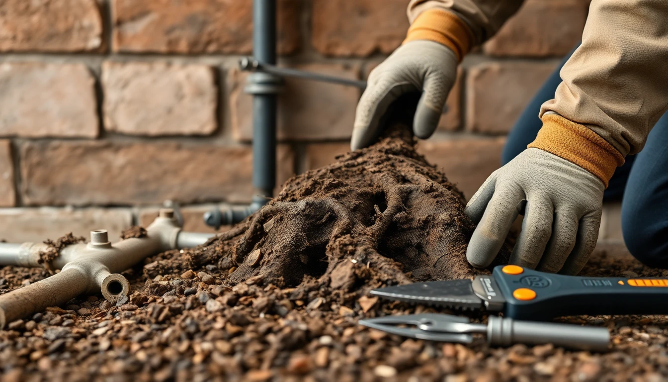 Tree Root Intrusion Removal